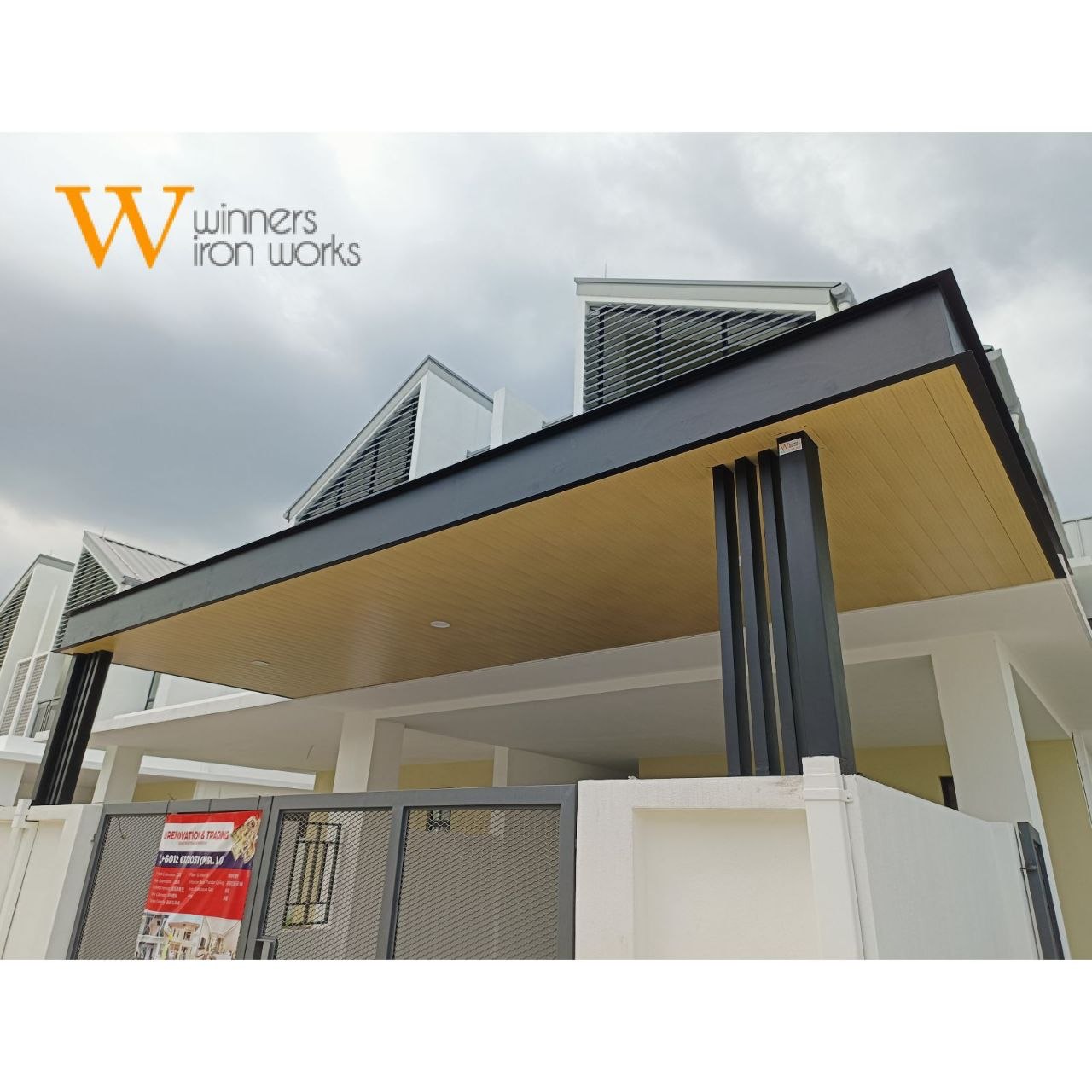 C-channel Aluminium Strip Ceiling