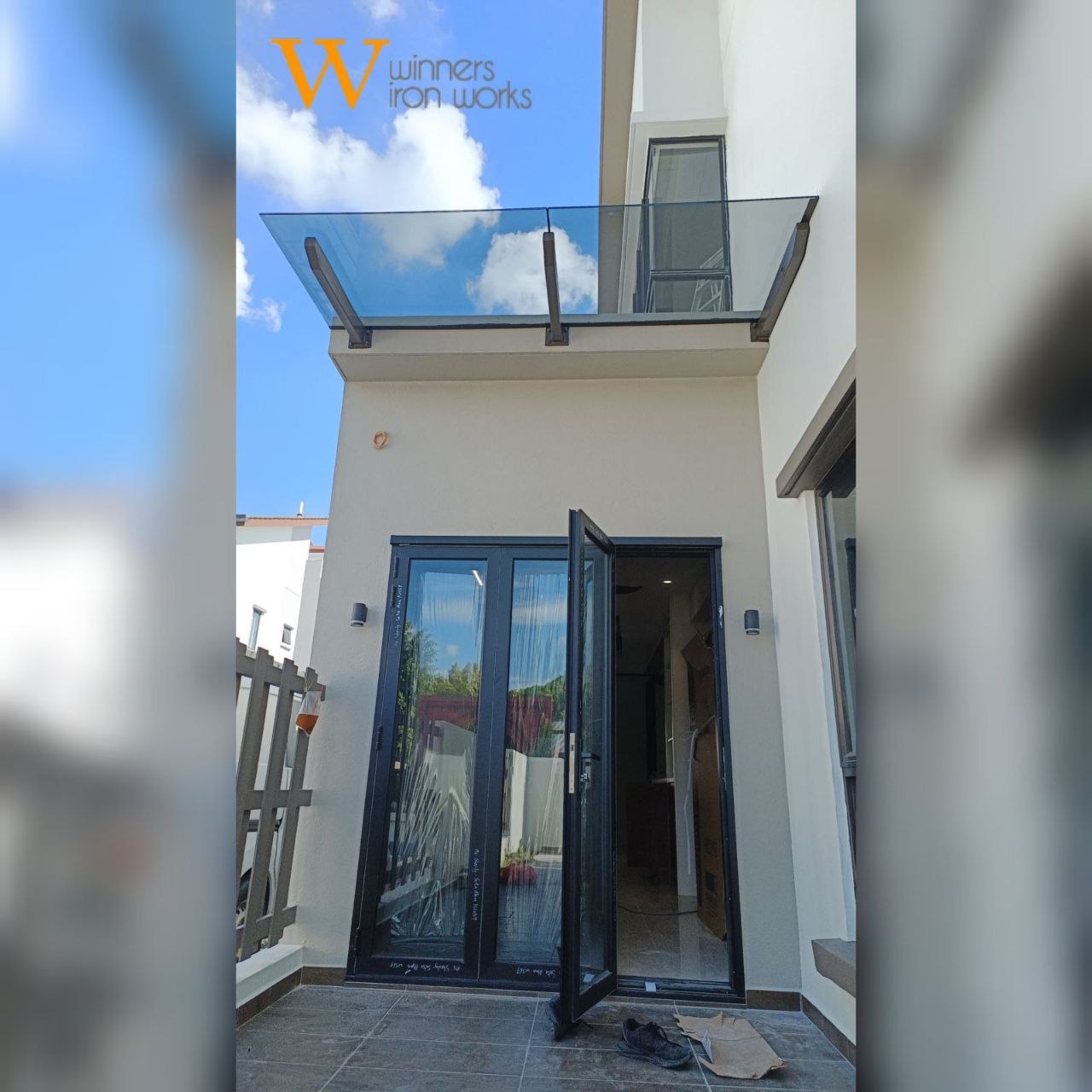 Glass Awning