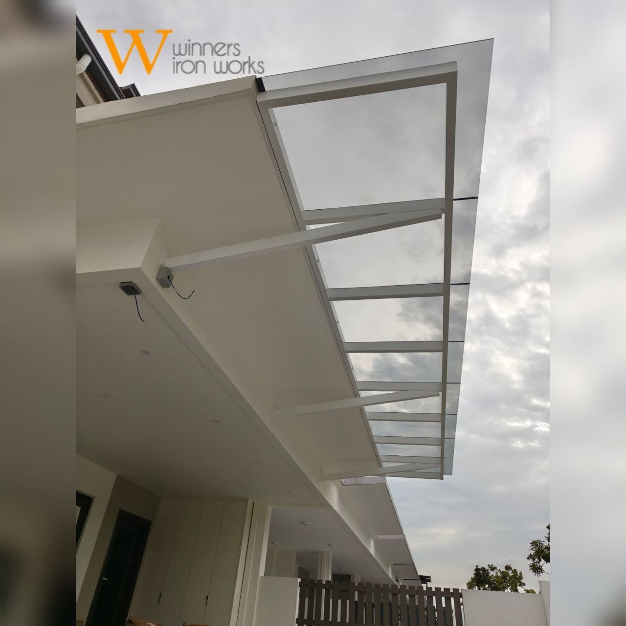 Glass Awning