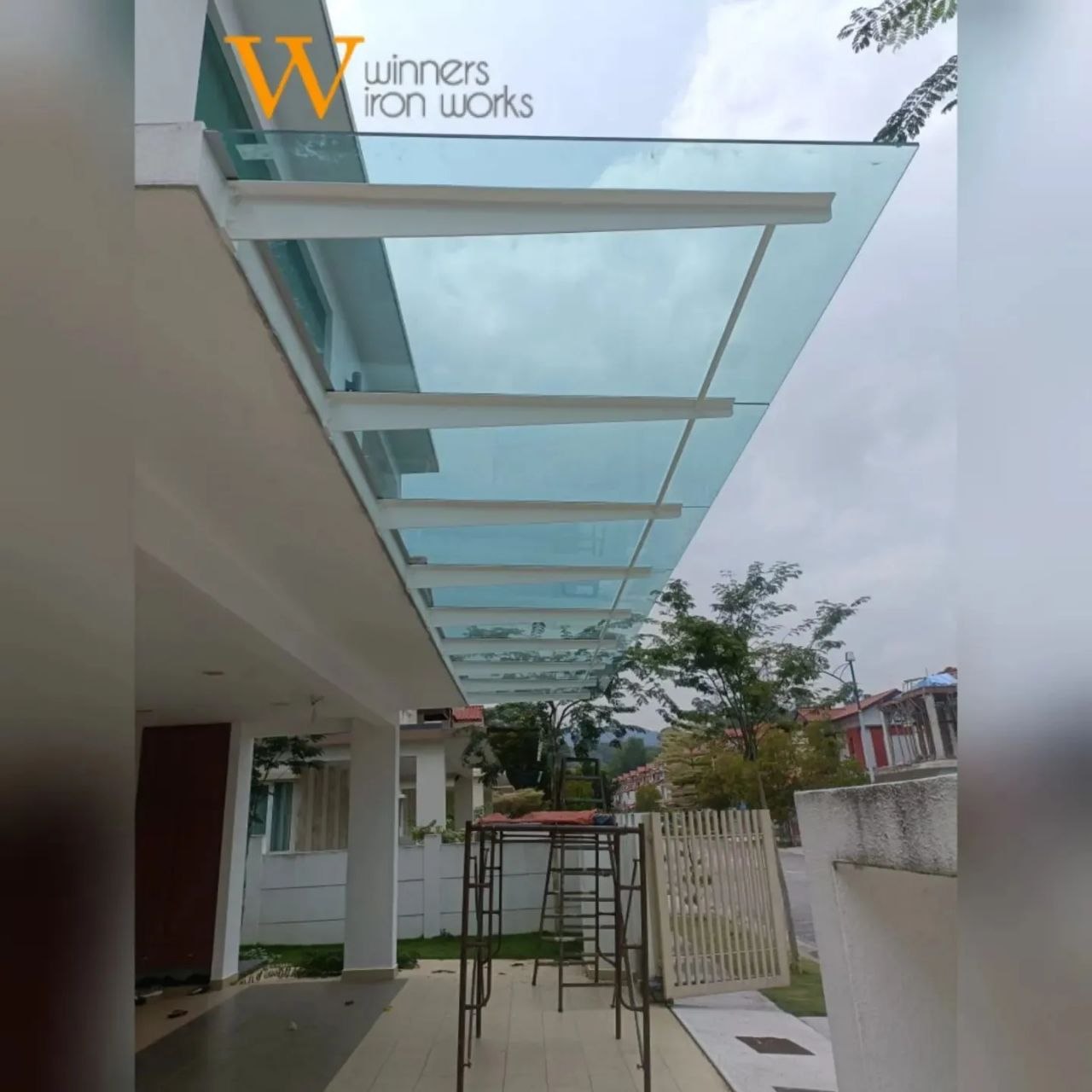 Glass Awning