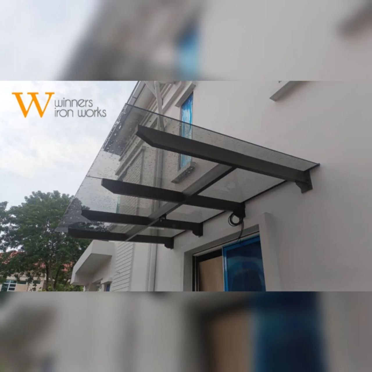 Glass Awning