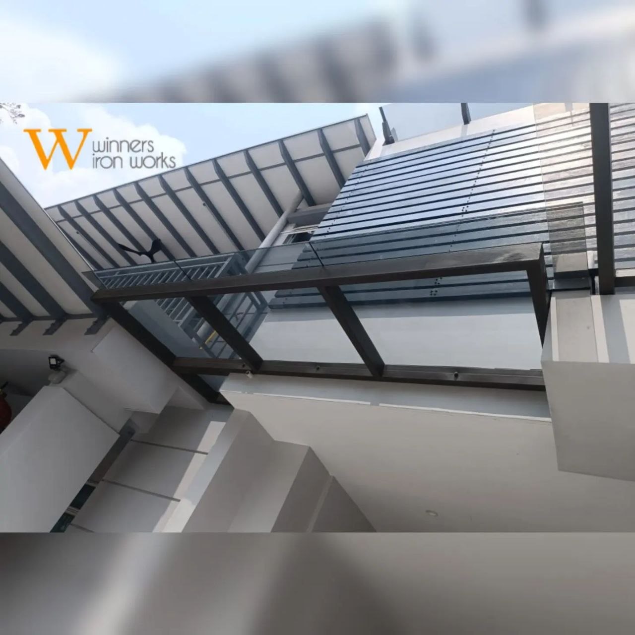 Glass Awning