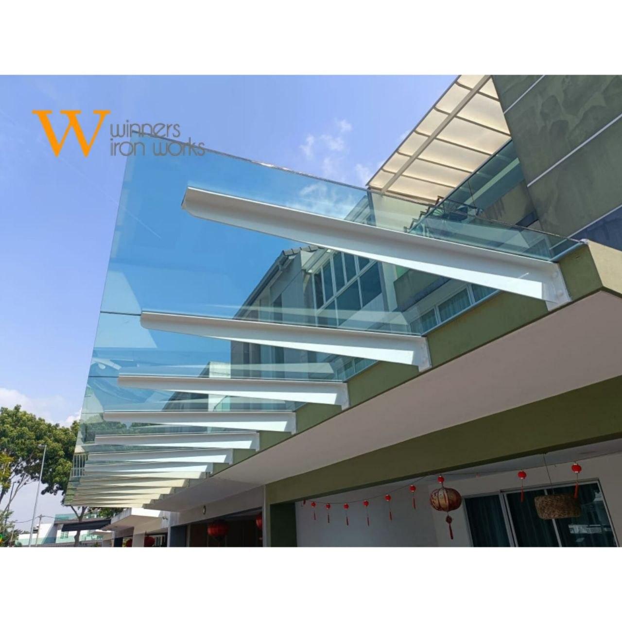 Glass Awning