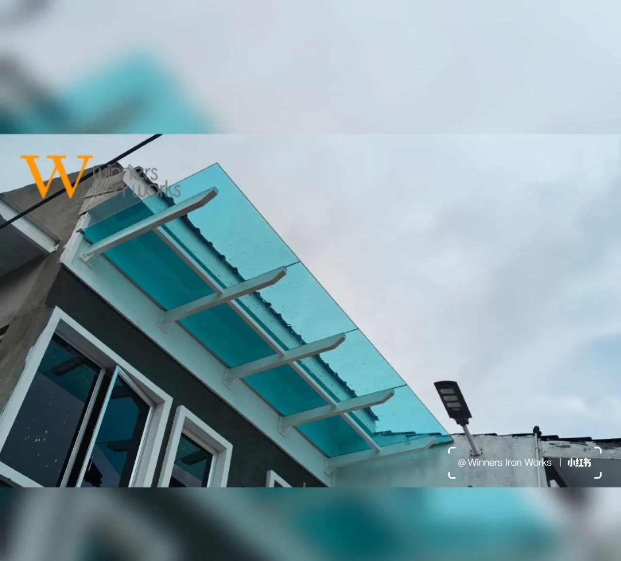 Glass Awning