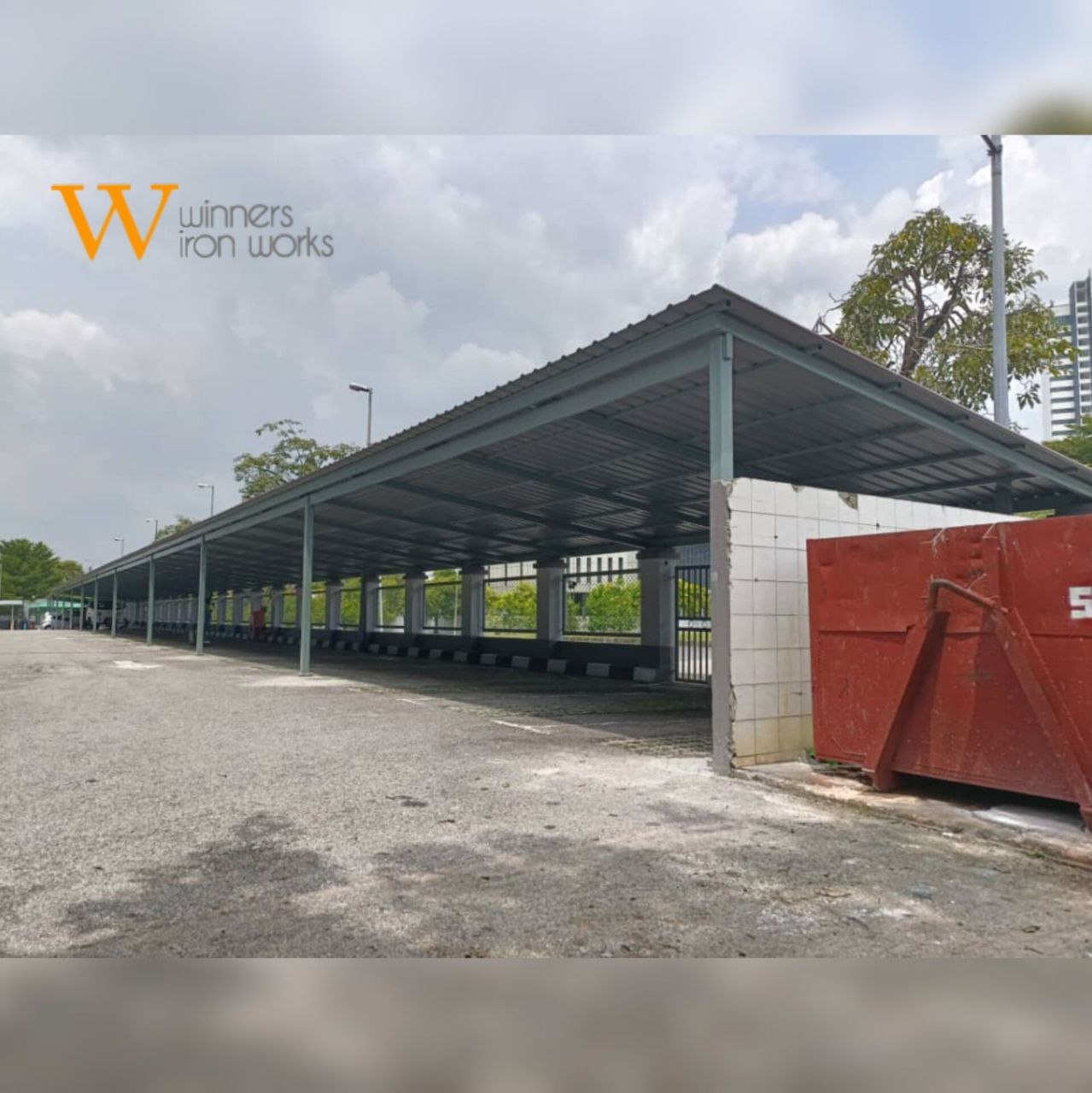 Metal Deck Awning