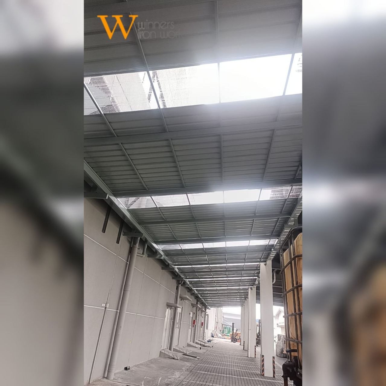 Metal Deck Awning