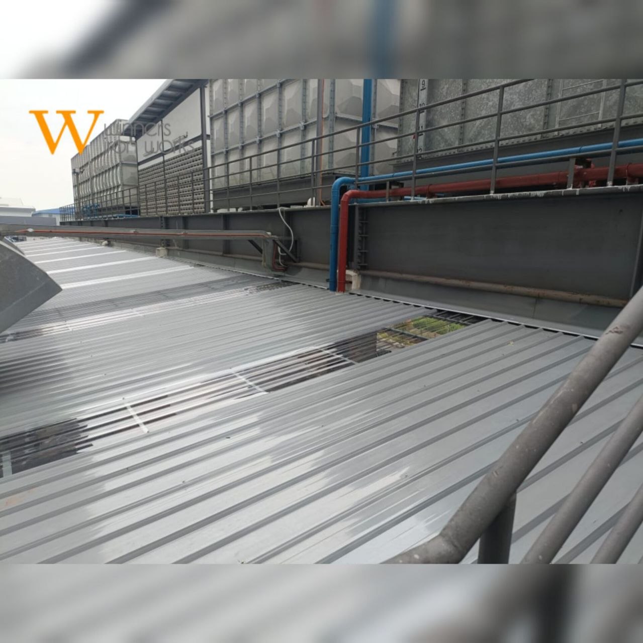 Metal Deck Awning