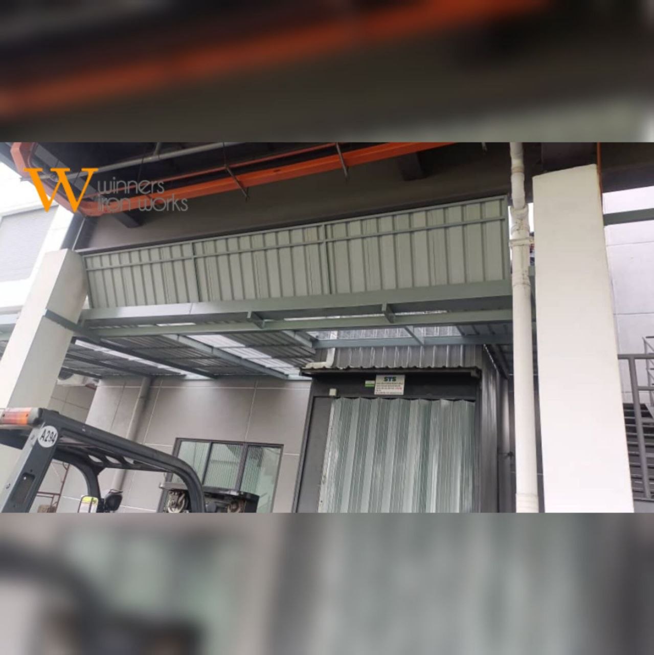 Metal Deck Awning