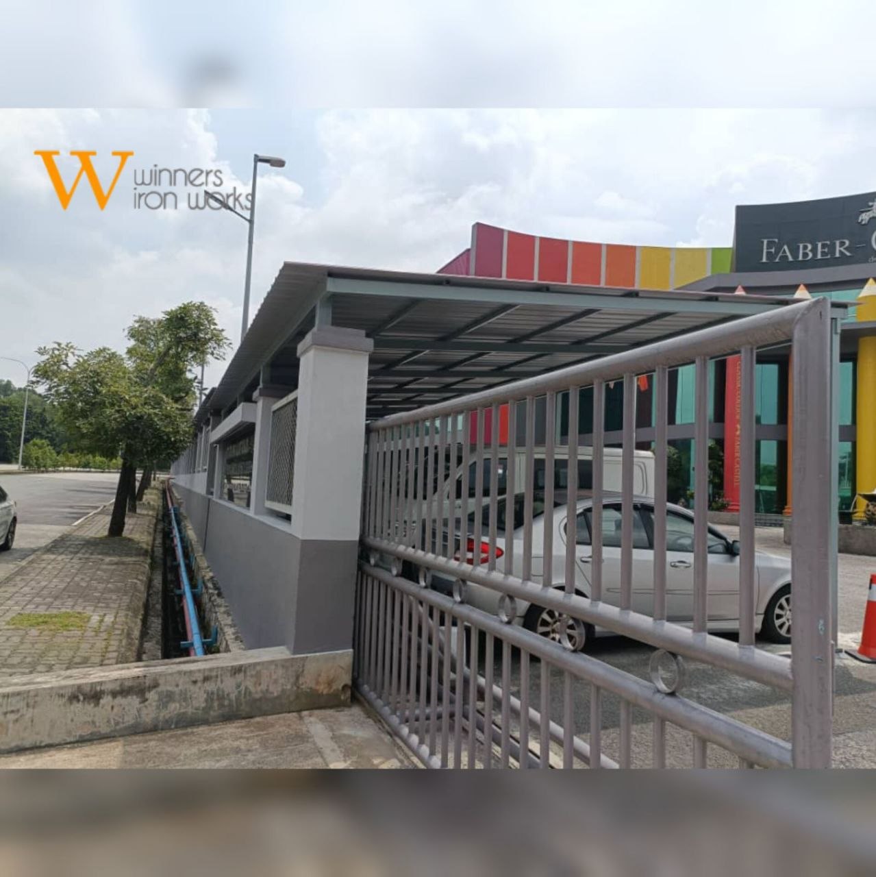 Metal Deck Awning