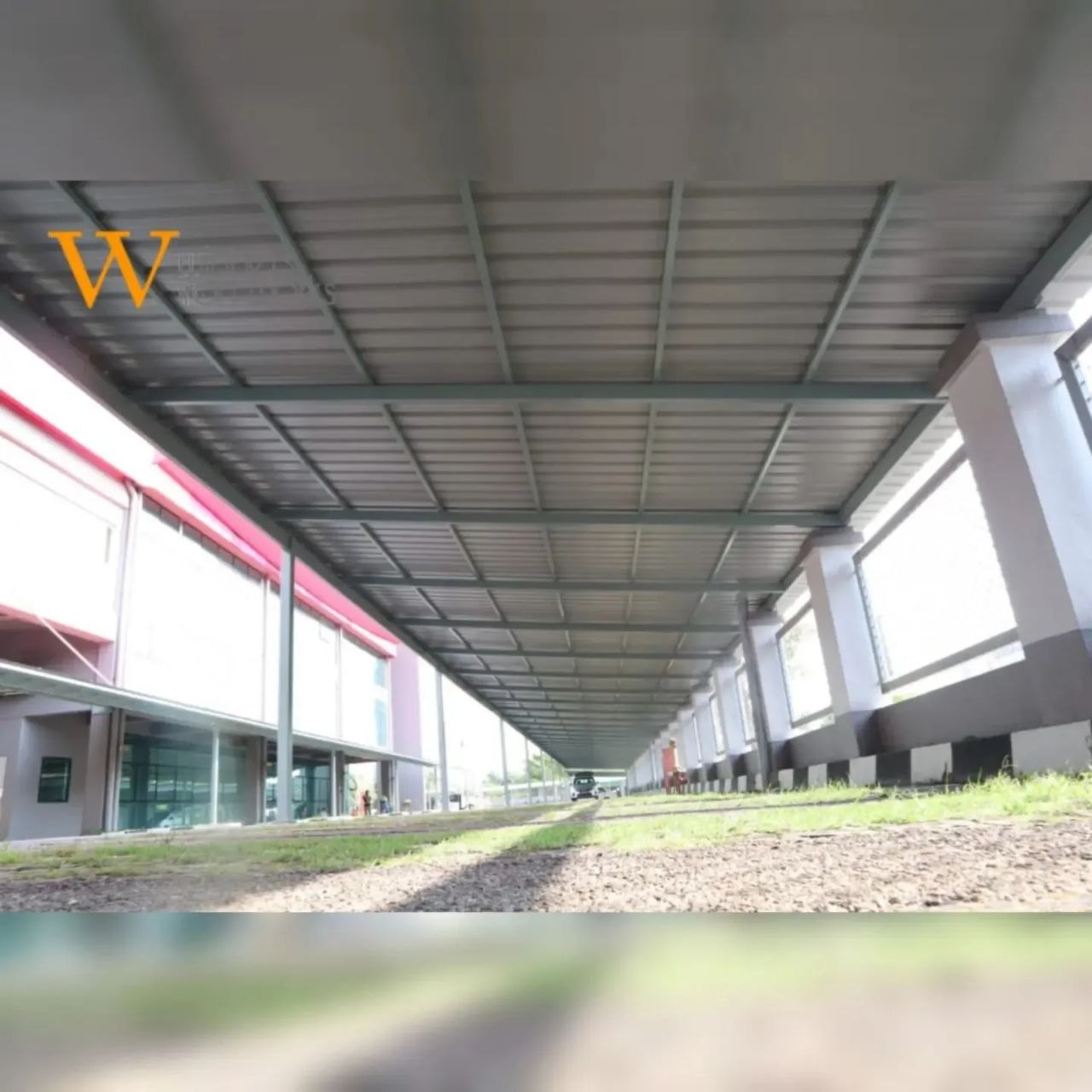 Metal Deck Awning