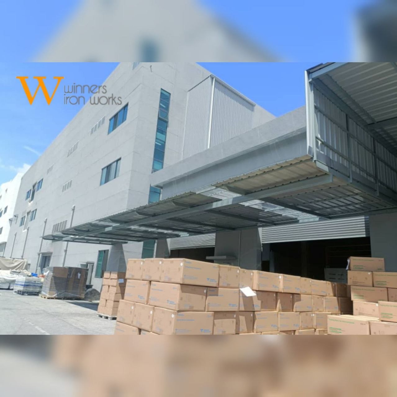 Metal Deck Awning