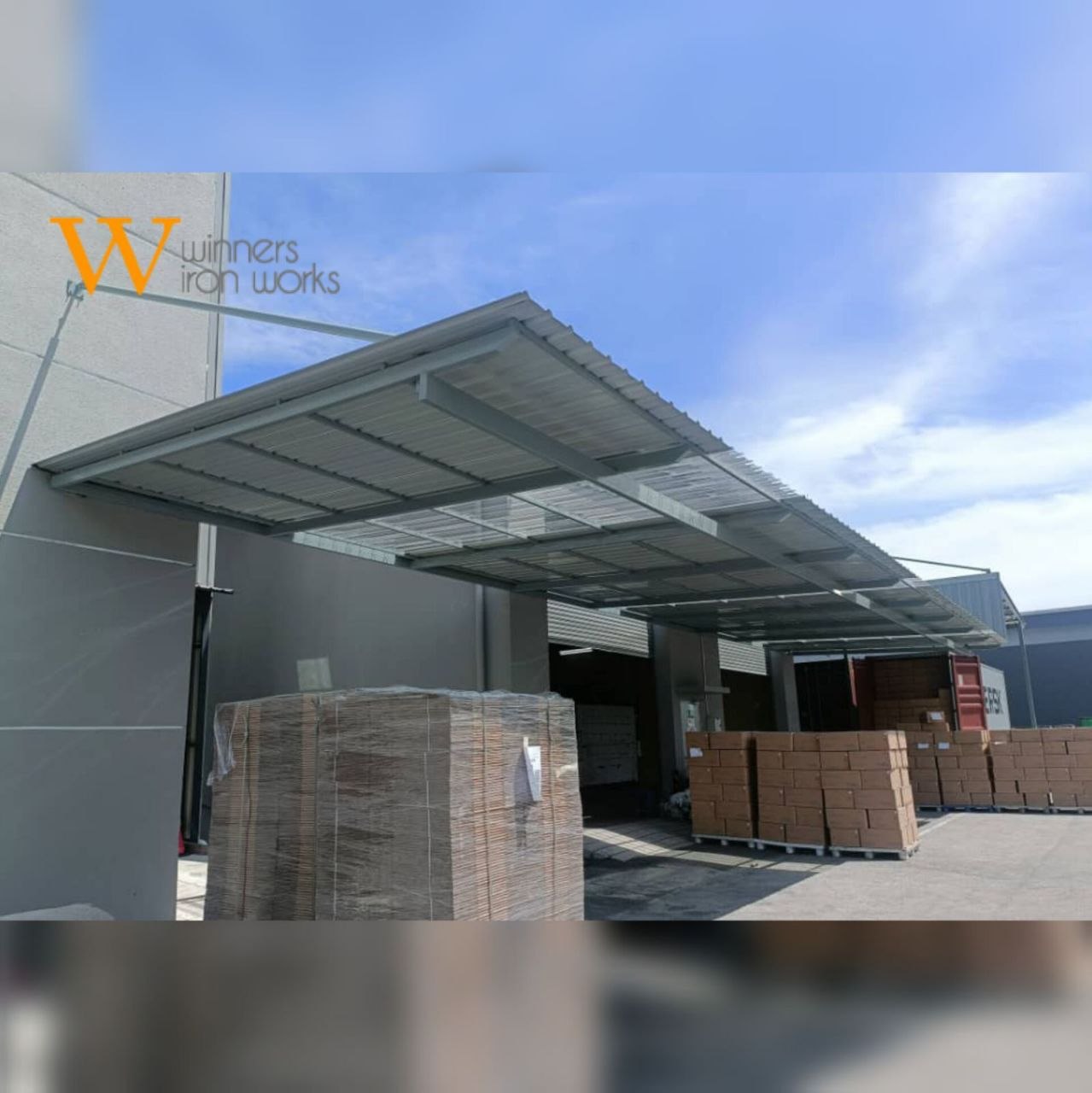 Metal Deck Awning
