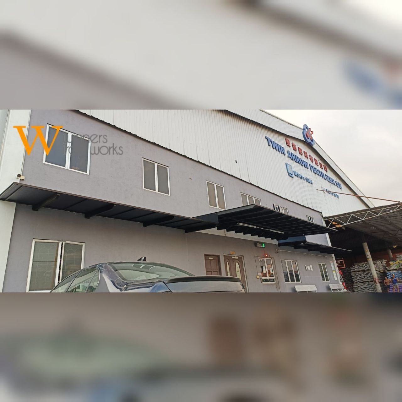 Polycarbonate Awning