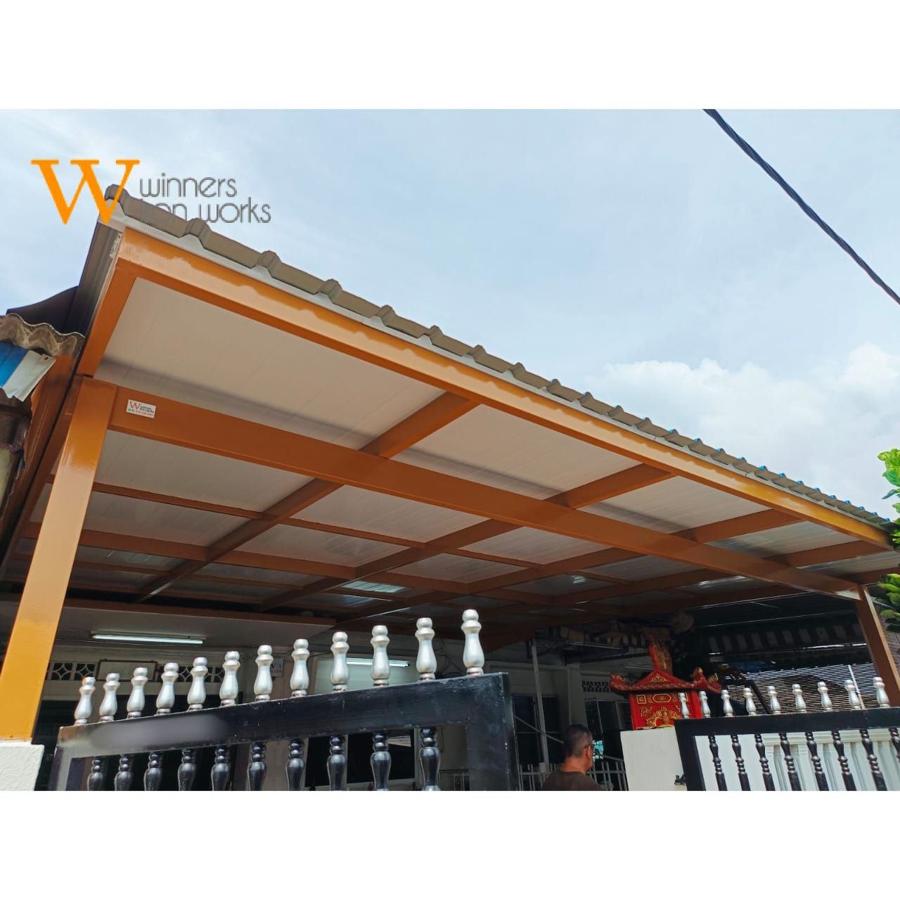PU Metal Awning